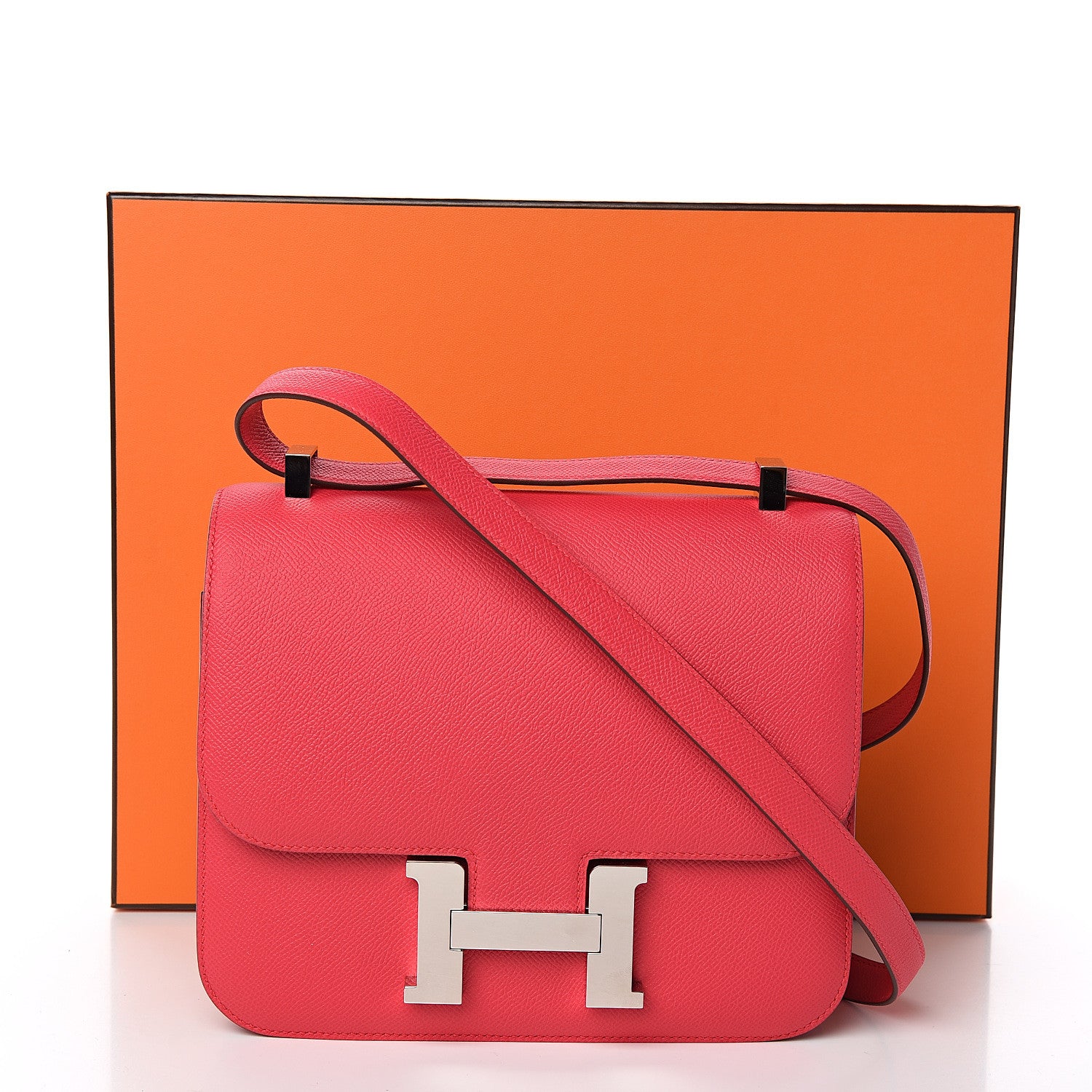 Hermes Epsom Constance 24 Rose Extreme 10 of 10