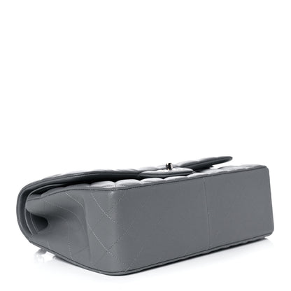 Chanel Caviar Quilted Jumbo Double Flap Grey 4 of 15