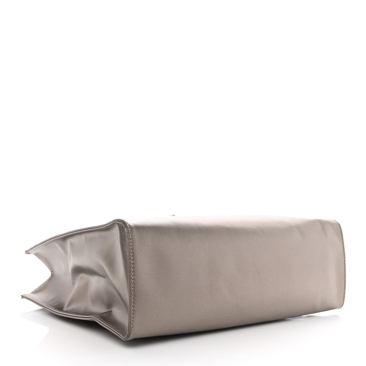 Telfar Metallic Vegan Leather Medium Shopping Bag Bronze 4 of 11