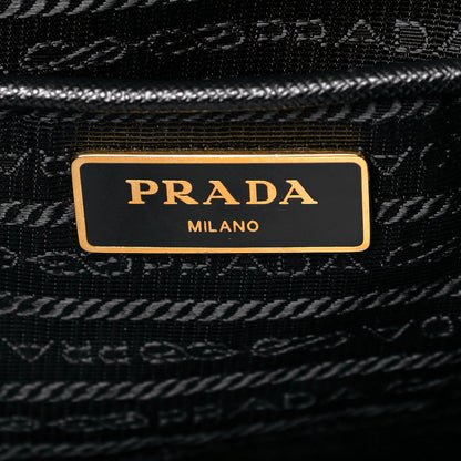Prada Saffiano Medium Galleria Double Zip Tote Black 6 of 9