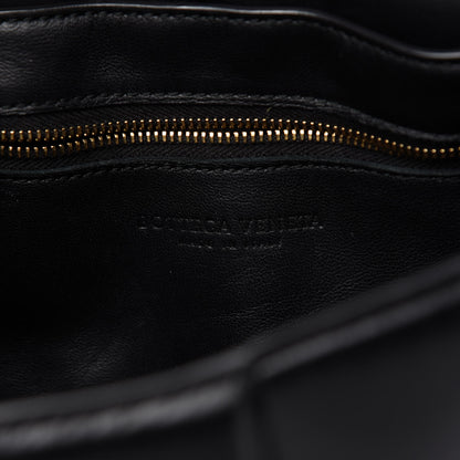 Bottega Veneta Nappa Maxi Intreccio Padded Cassette Crossbody Bag Black 8 of 8