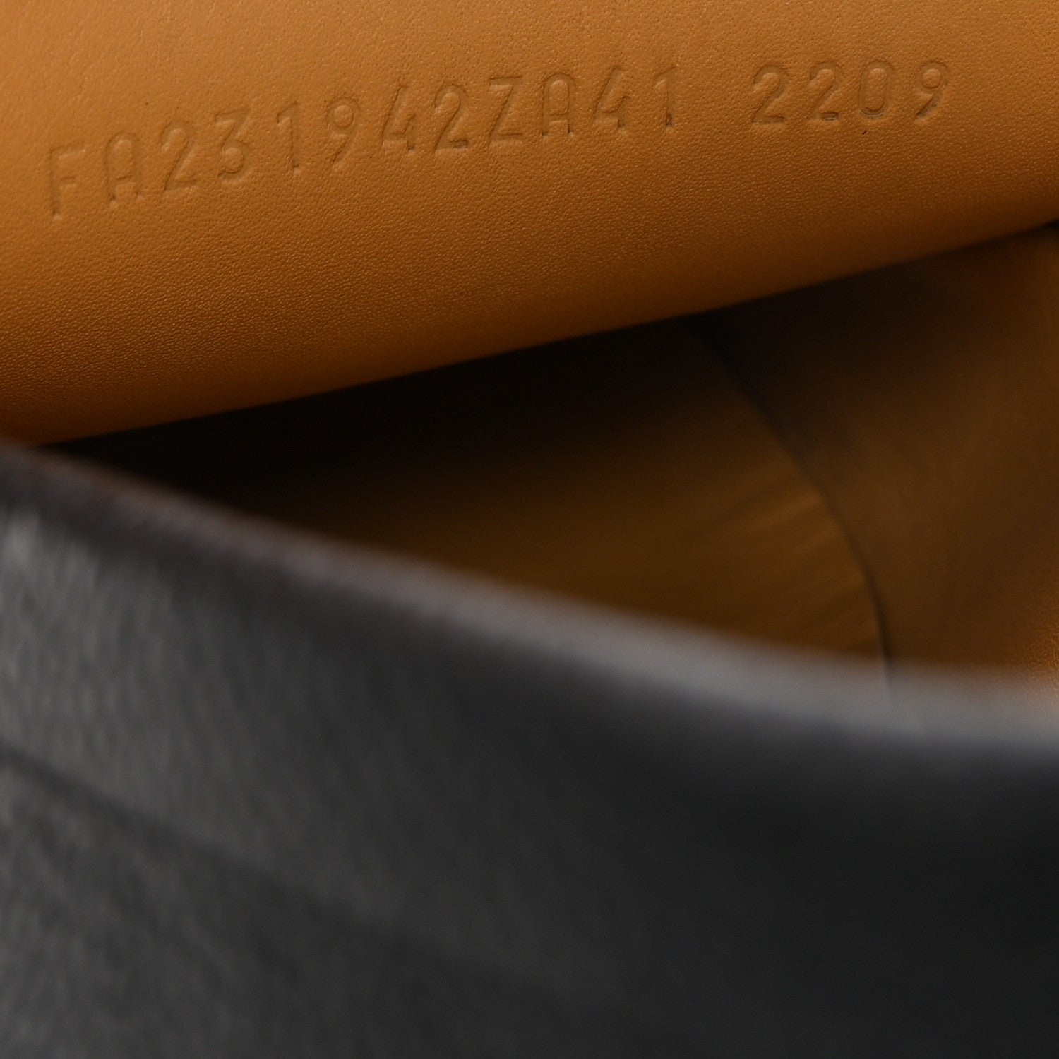 Hermes Grained Calfskin Mens Duke Loafer 42 Black 9 of 9