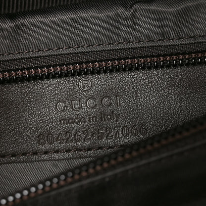 Gucci Monogram Large Belt Bag Beige Dark Brown 5 of 8