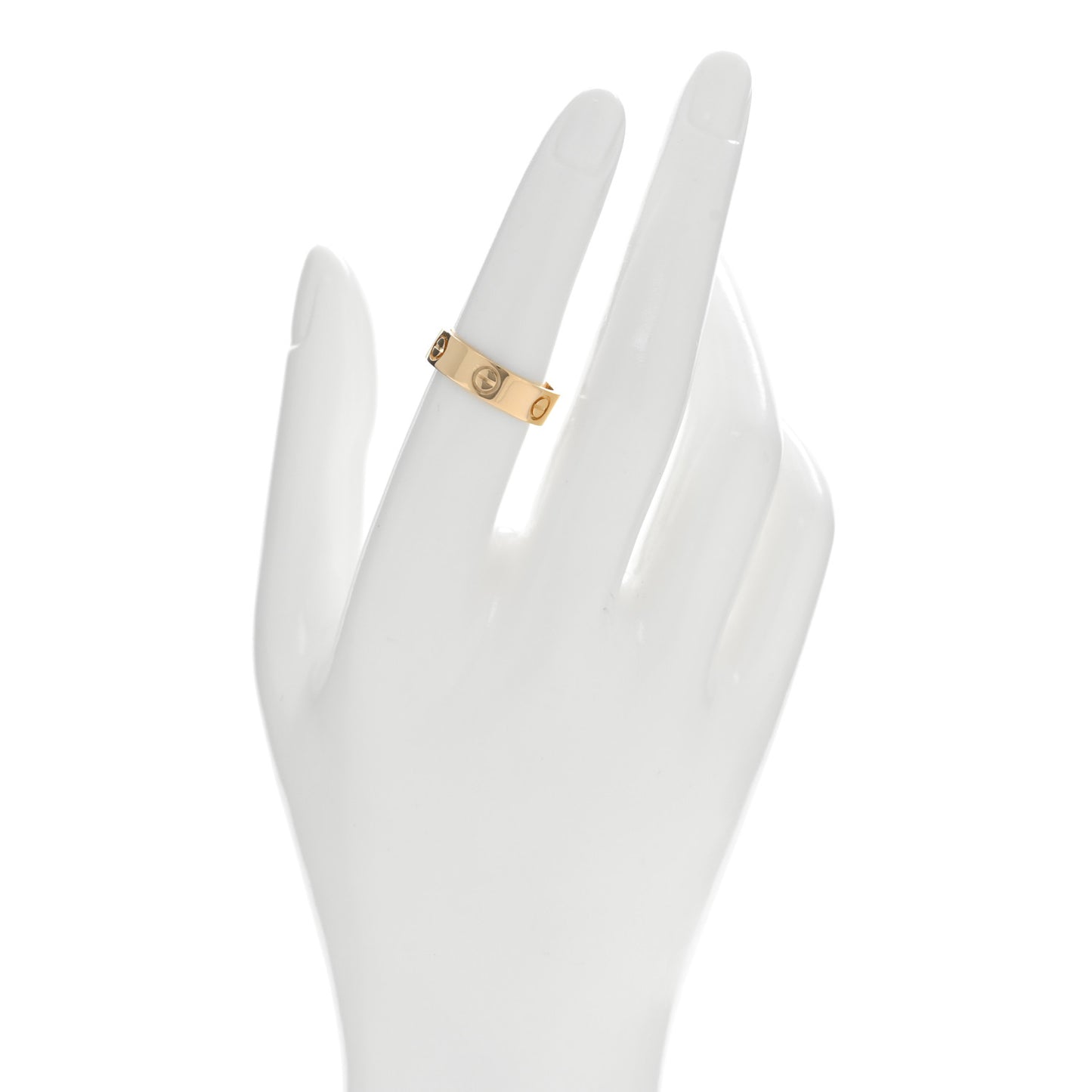 18K Yellow Gold 5.5mm LOVE Ring 53 6.25