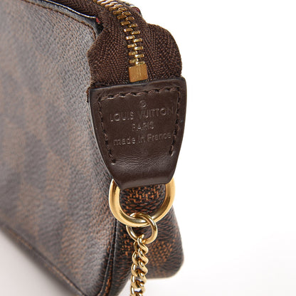 Louis Vuitton Damier Ebene Mini Pochette Accessories 6 of 7