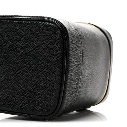 Chanel Caviar Vanity Cosmetic Case Black 11 of 14