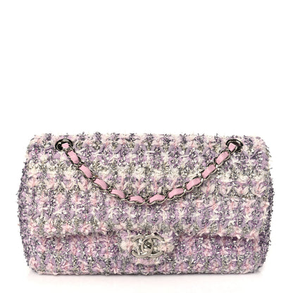 Chanel Tweed Medium Single Flap Pink 1 of 10