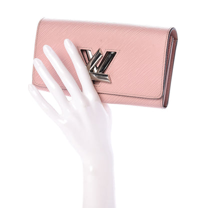 Louis Vuitton Epi Twist Wallet Rose Ballerine 2 of 9