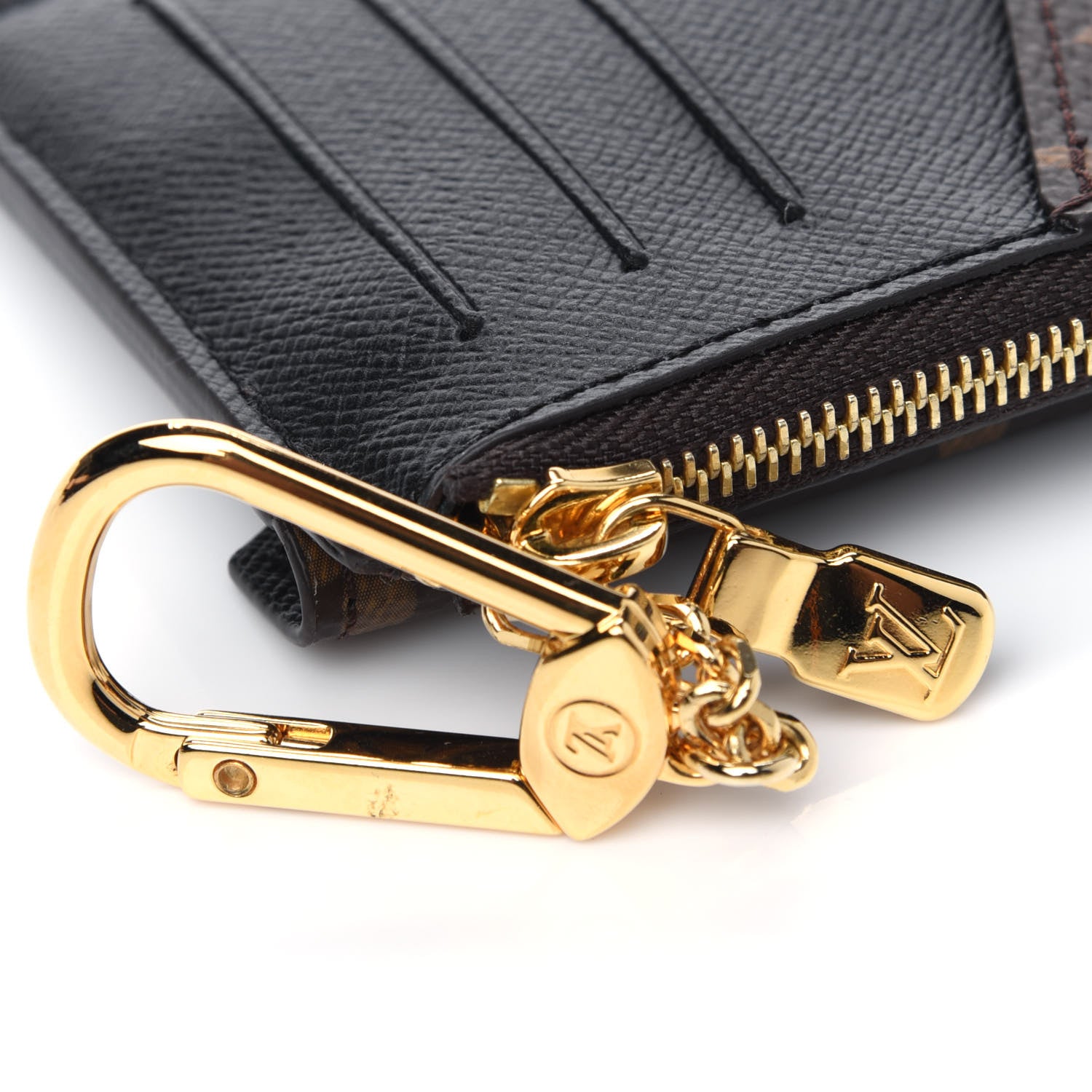 Louis Vuitton Monogram Recto Verso Card Holder Black 5 of 5