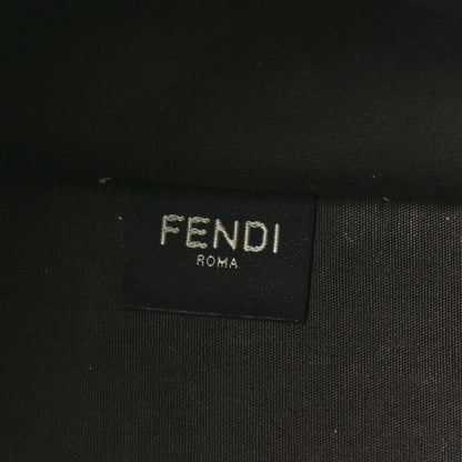 Fendi Canvas Vitello King Logo Embroidered Medium Fendi Sunshine Shopper Tote Grezzo Ghianda 6 of 9
