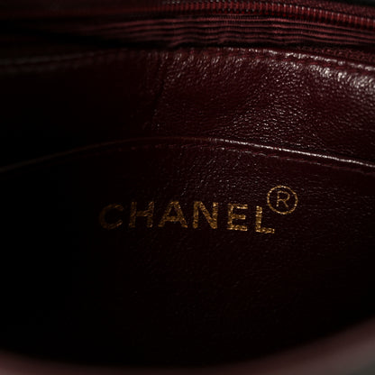 Chanel Lambskin Quilted Mini Square Flap Bag Black 6 of 12