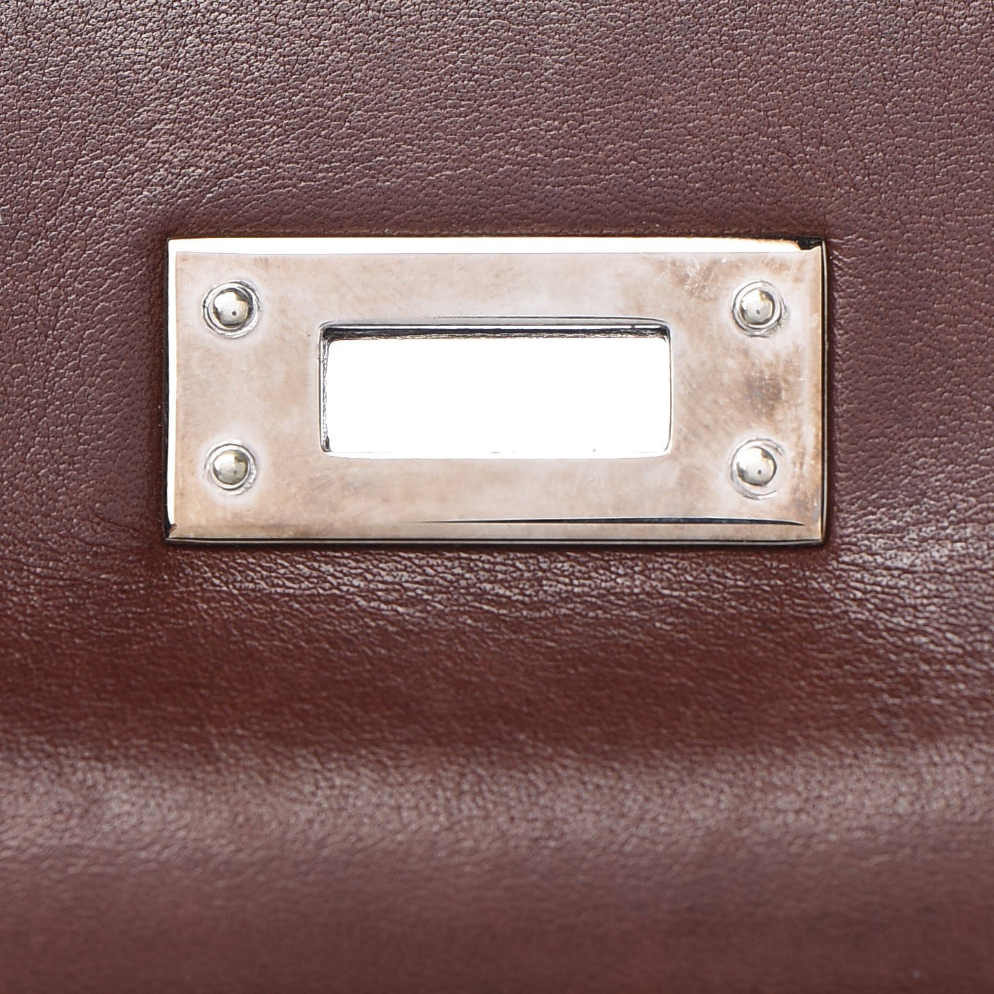 Evercalf Kelly Pochette Clutch Havane