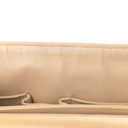 Chanel Lambskin Quilted Medium Single Flap Beige 8 of 10