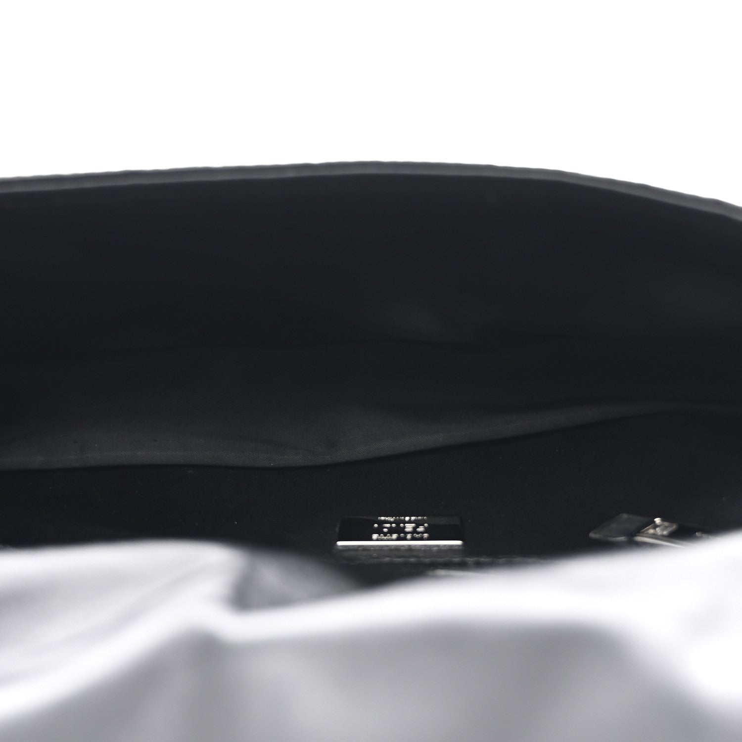 Fendi Econyl Cuoio Romano Multipocket Baguette Black 5 of 11