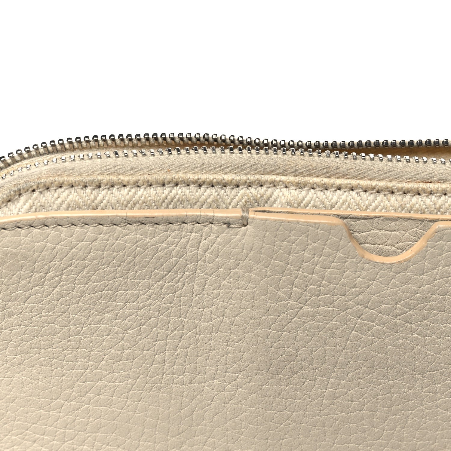The Row Grained Calfskin Multi-Pouch Crossbody Bag Ivory 14 of 16