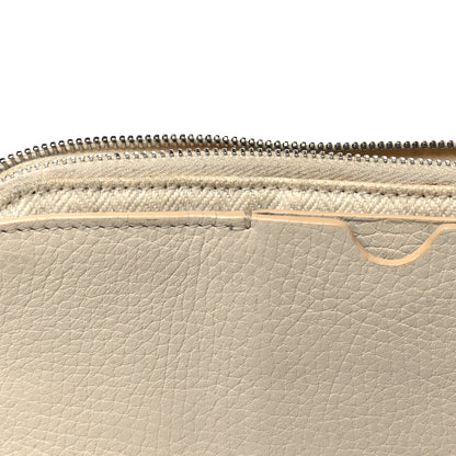 The Row Grained Calfskin Multi-Pouch Crossbody Bag Ivory 14 of 16