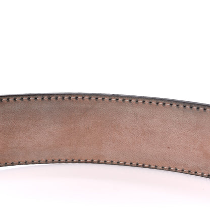 Gucci Guccissima Interlocking G Belt 100 40 Dark Red 7 of 7