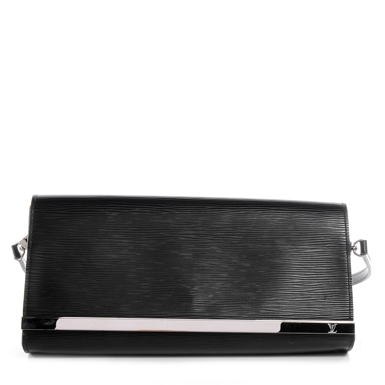 Louis Vuitton Epi Sevigne Clutch Black 1 of 8