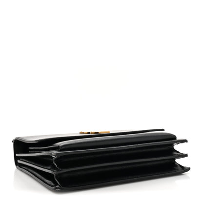 Saint Laurent Calfskin Medium Monogram Sunset Black 4 of 19