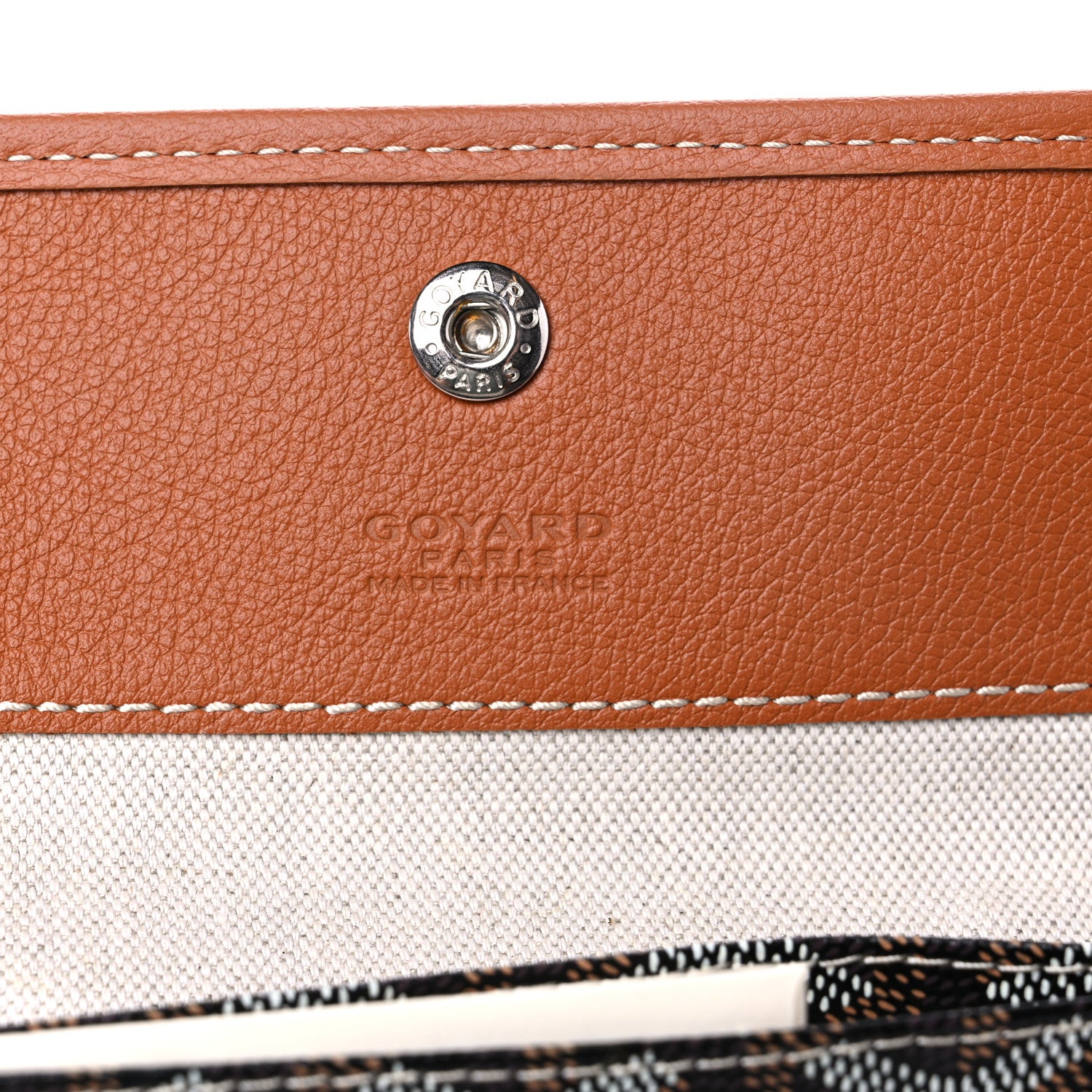 Goyard Goyardine Saint Louis GM Black Gold 6 of 8