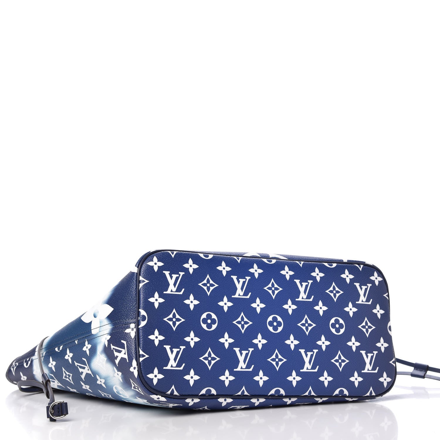 Louis Vuitton Monogram Escale Neverfull MM Blue 4 of 10