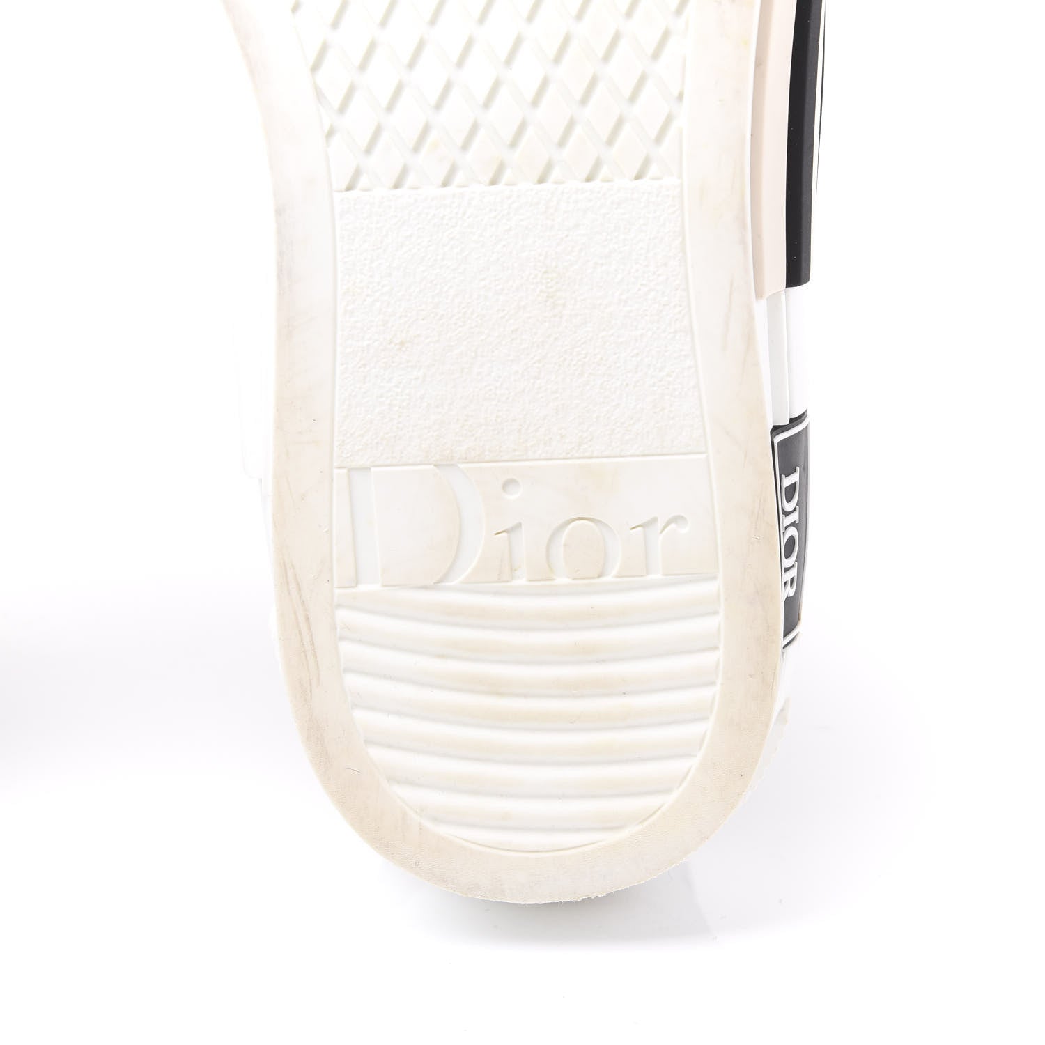 Christian Dior Canvas Leopard Print Mens B23 High Top Sneakers 43 White 7 of 9