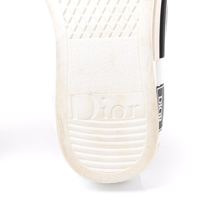 Christian Dior Canvas Leopard Print Mens B23 High Top Sneakers 43 White 7 of 9