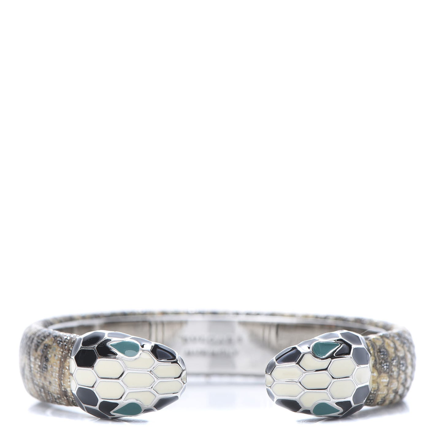 Metallic Karung Serpenti Forever Bracelet