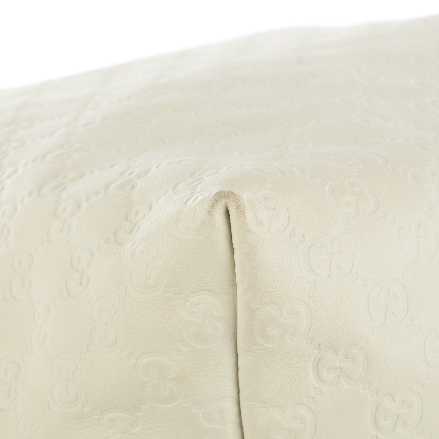 Gucci Guccissima Large Icon Bit Hobo Off White 5 of 9