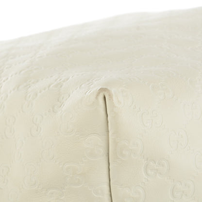 Gucci Guccissima Large Icon Bit Hobo Off White 5 of 9