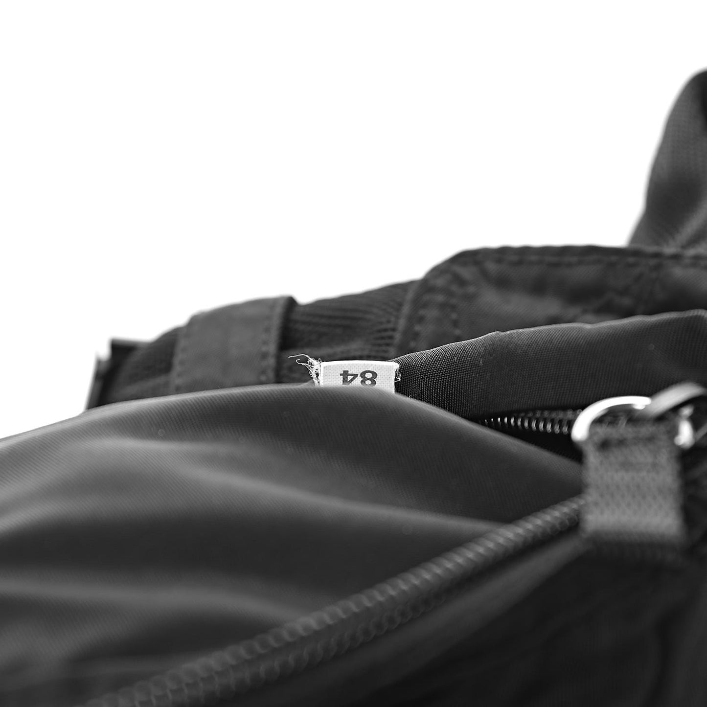 Tessuto Nylon Montagna Belt Bag Black