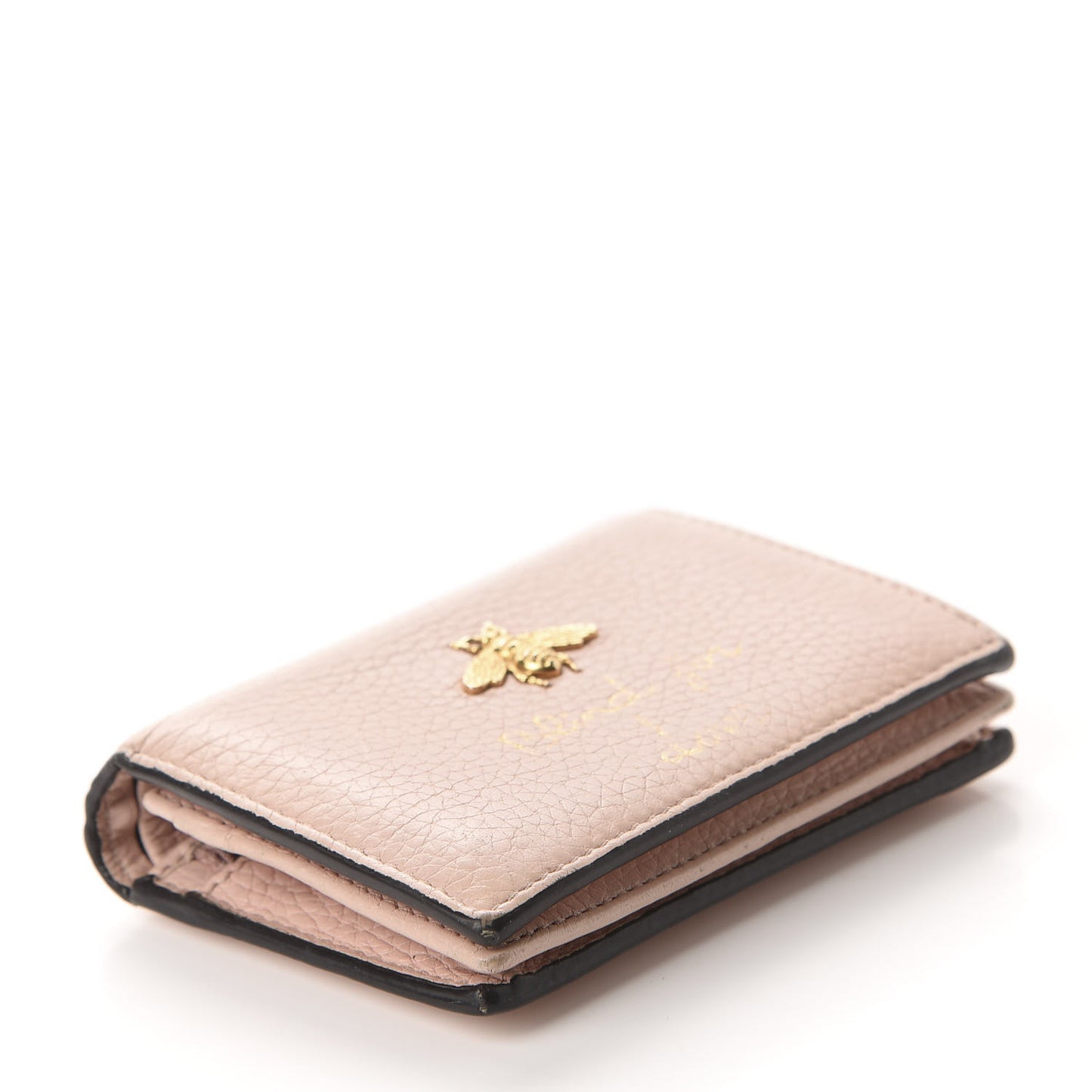 Cellarius Calfskin Blind for Love Animalier Card Case Perfect Pink