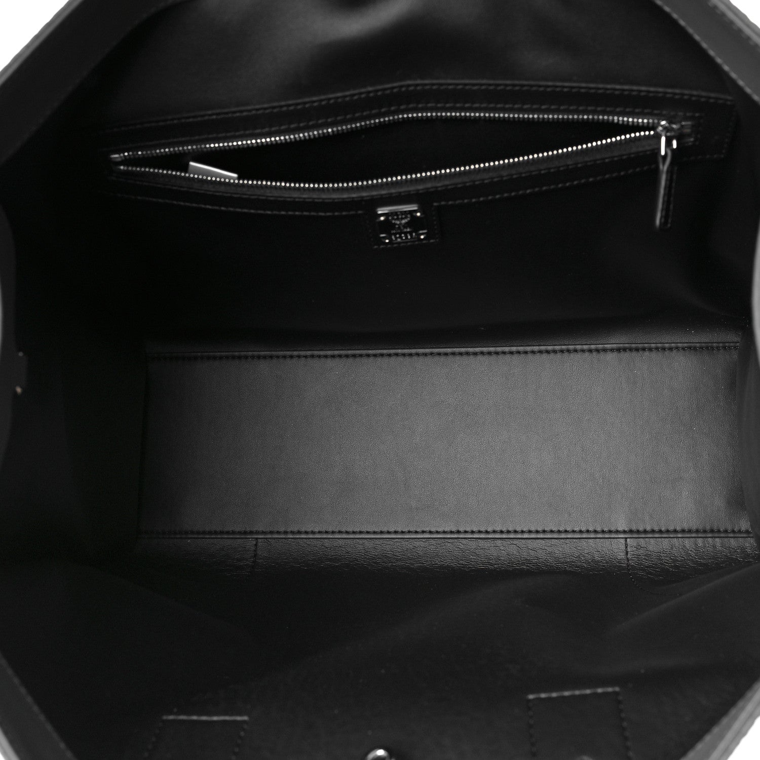 MCM Visetos Large Munchen Tote Grey 5 of 9