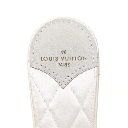 Louis Vuitton Marabou Crystal LV Marilyn Mule 38 White 6 of 10