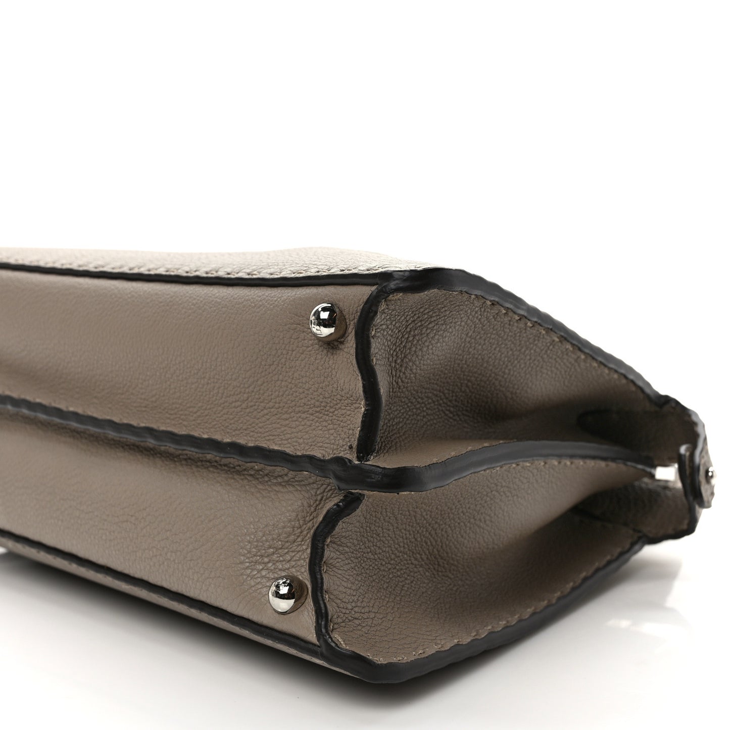 Cuoio Romano Selleria Chamois Medium Peekaboo I SEE U Satchel Corda Camelia Cipria