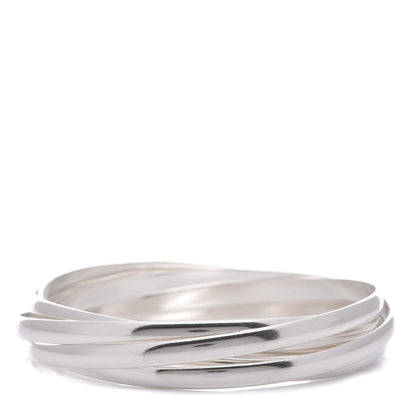 Tiffany Sterling Silver Paloma's Melody 5 Bangle Bracelet 3 of 4