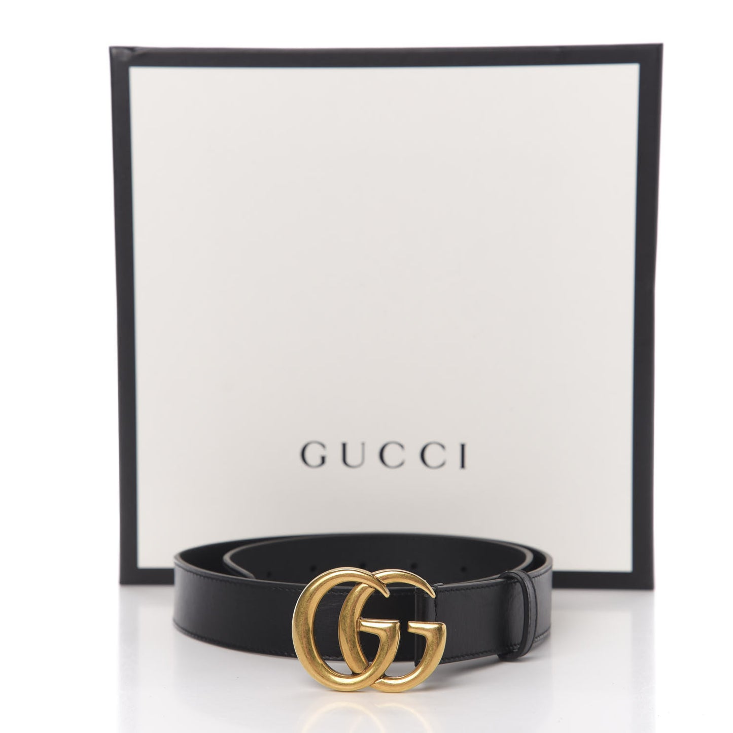 Calfskin Double G 30mm Belt 75 30 Black