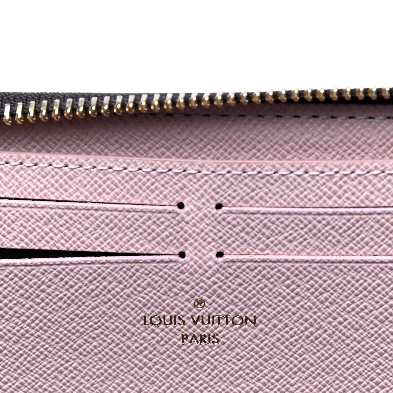 Louis Vuitton Monogram Clemence Wallet Rose Ballerine 4 of 4