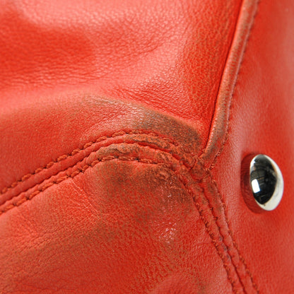 Chanel Lambskin Executive Cerf Shopper Tote Red 8 of 12