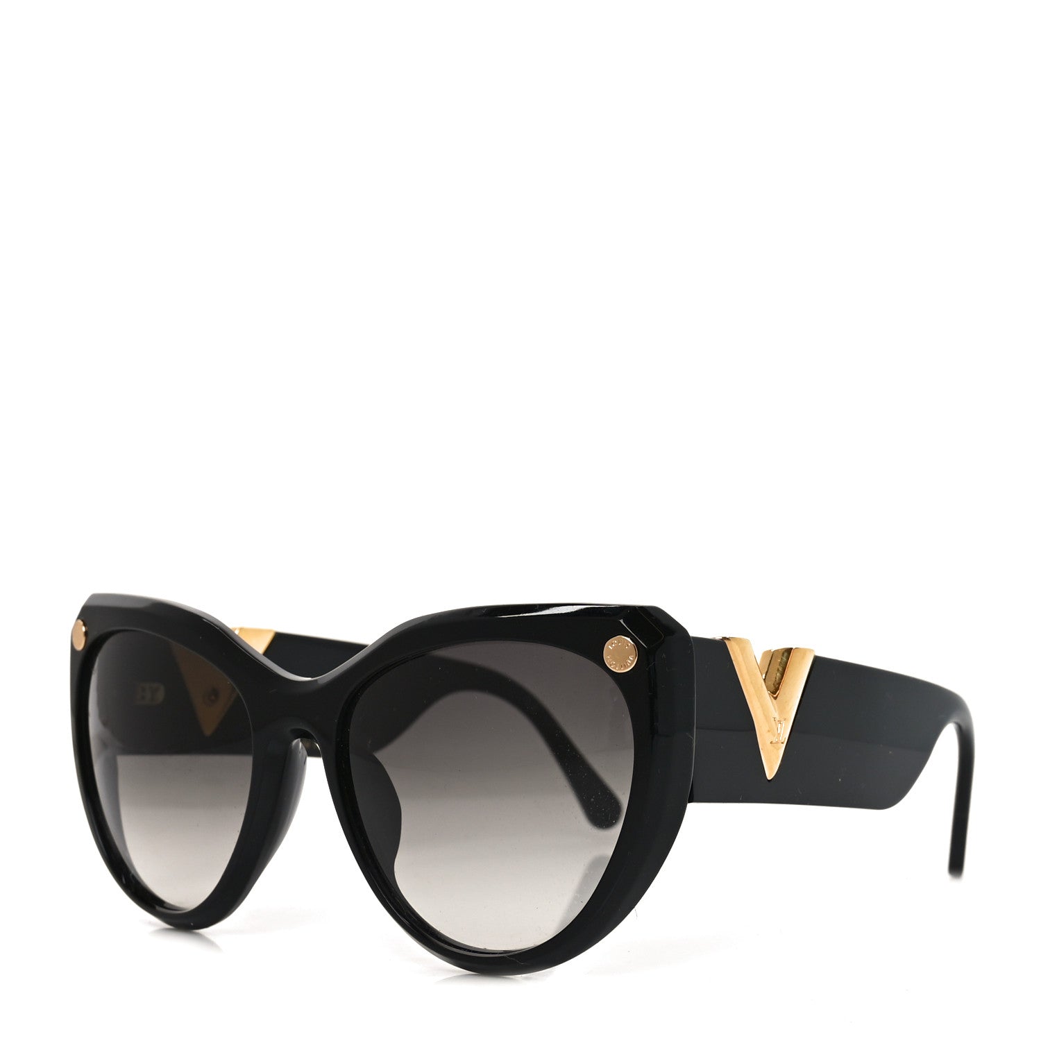 【美品】LOUIS VUITTON My Fair Lady サングラス　Lv Louis Vuitton My Fair Lady Sunglasses Z0902W Black 1810541