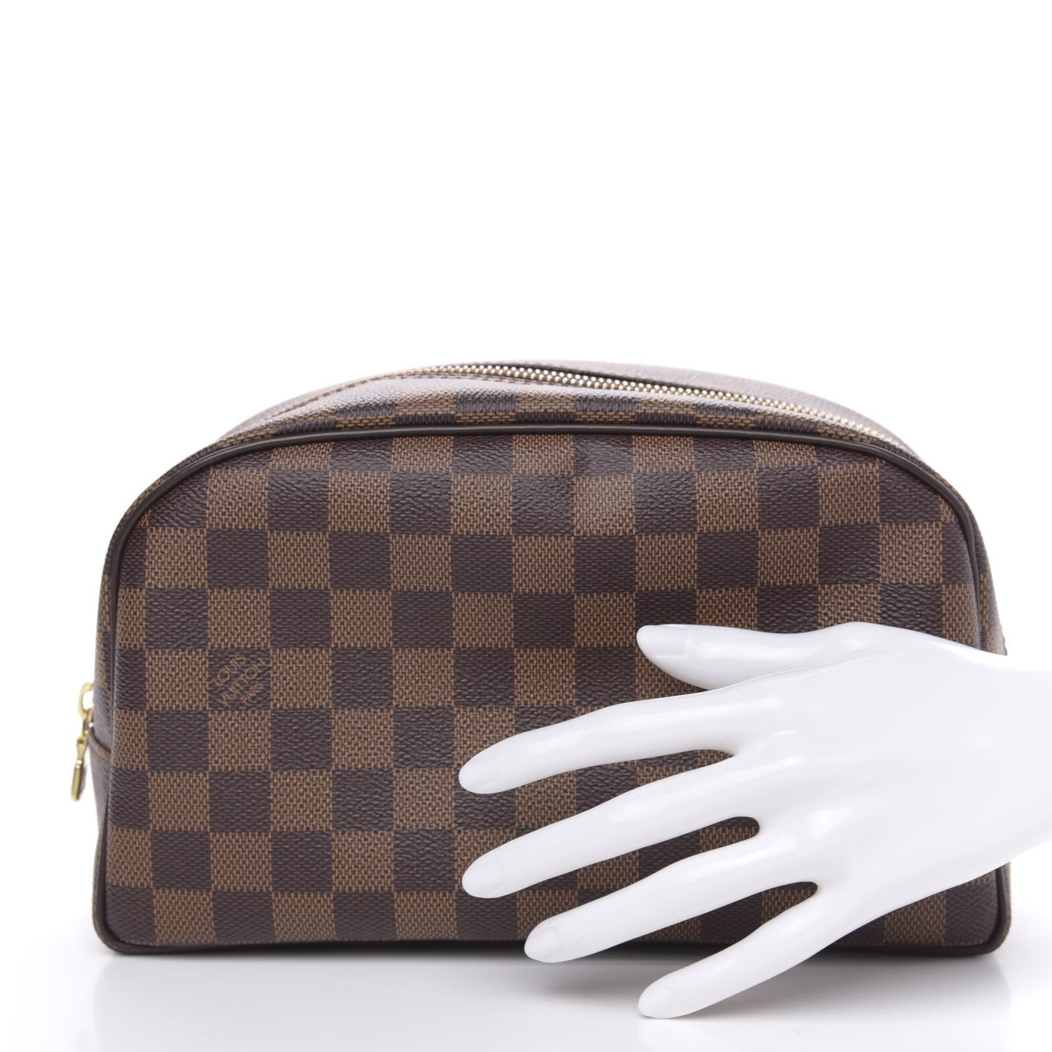 Louis Vuitton Damier Ebene Toiletry Bag 25 2 of 8