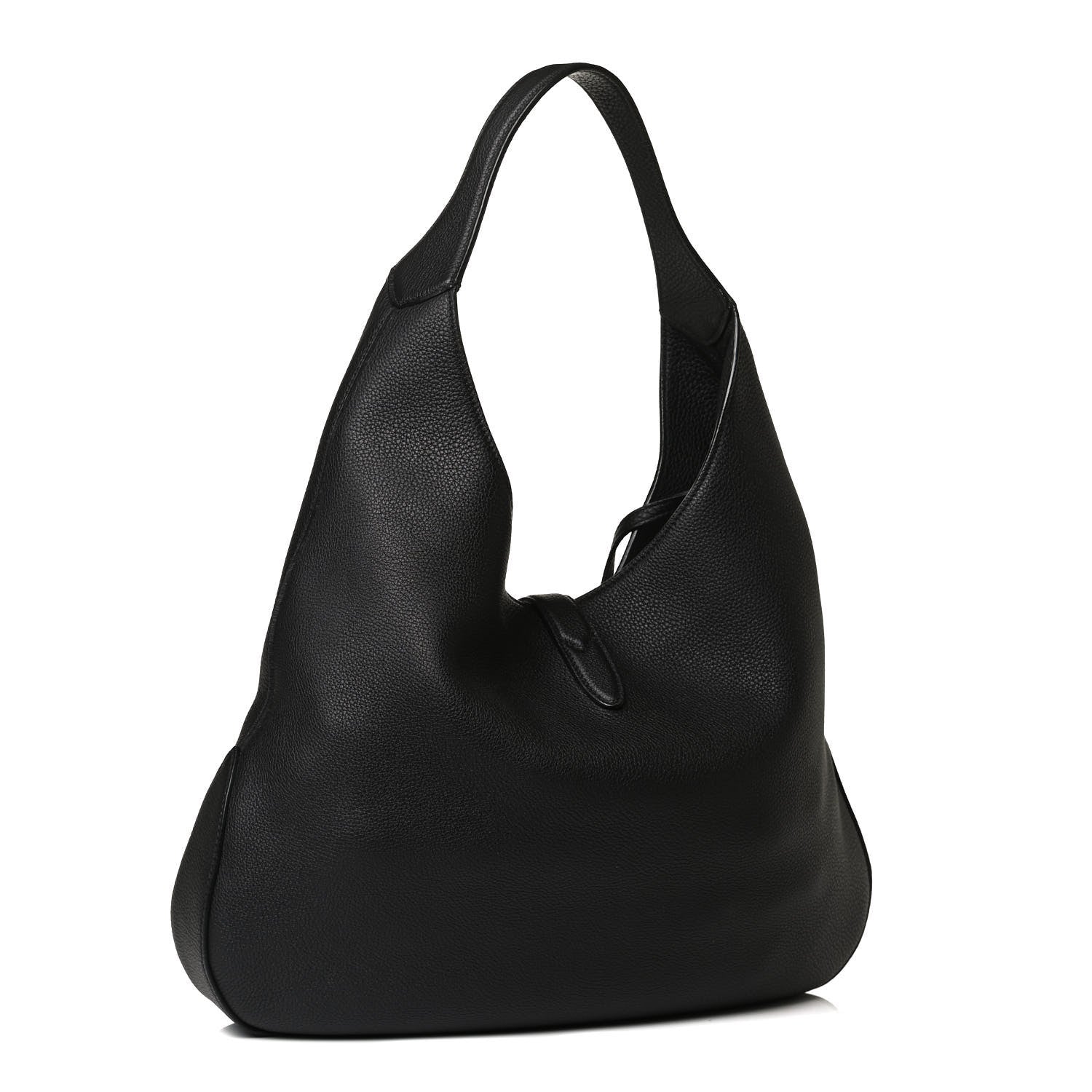 Gucci Soft Grained Calfskin Large Jackie Hobo Black 3 of 11