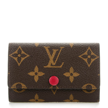 Louis Vuitton Monogram 6 Key Multicles Holder Fuchsia 1 of 7