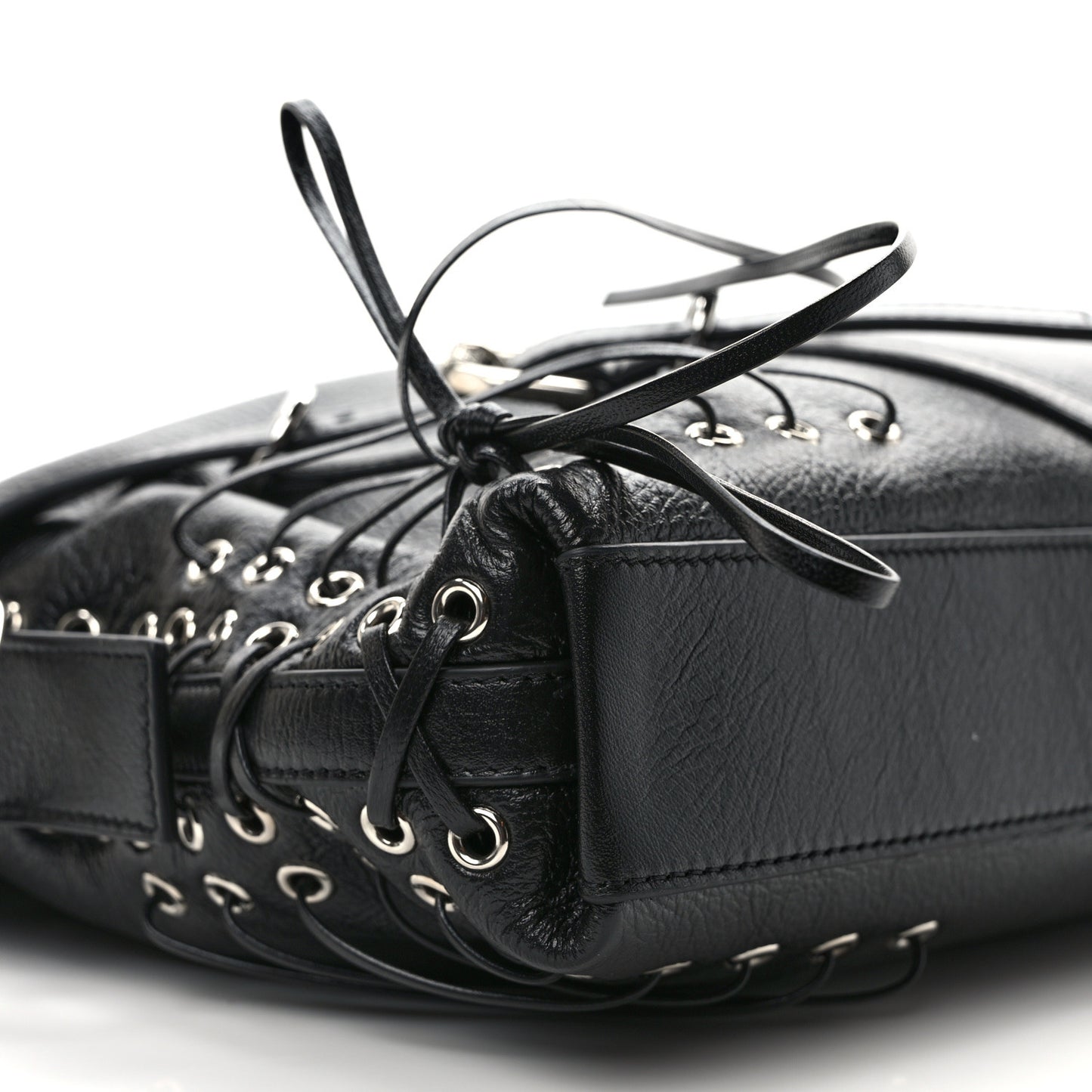 Calfskin Medium Voyou Bag Black