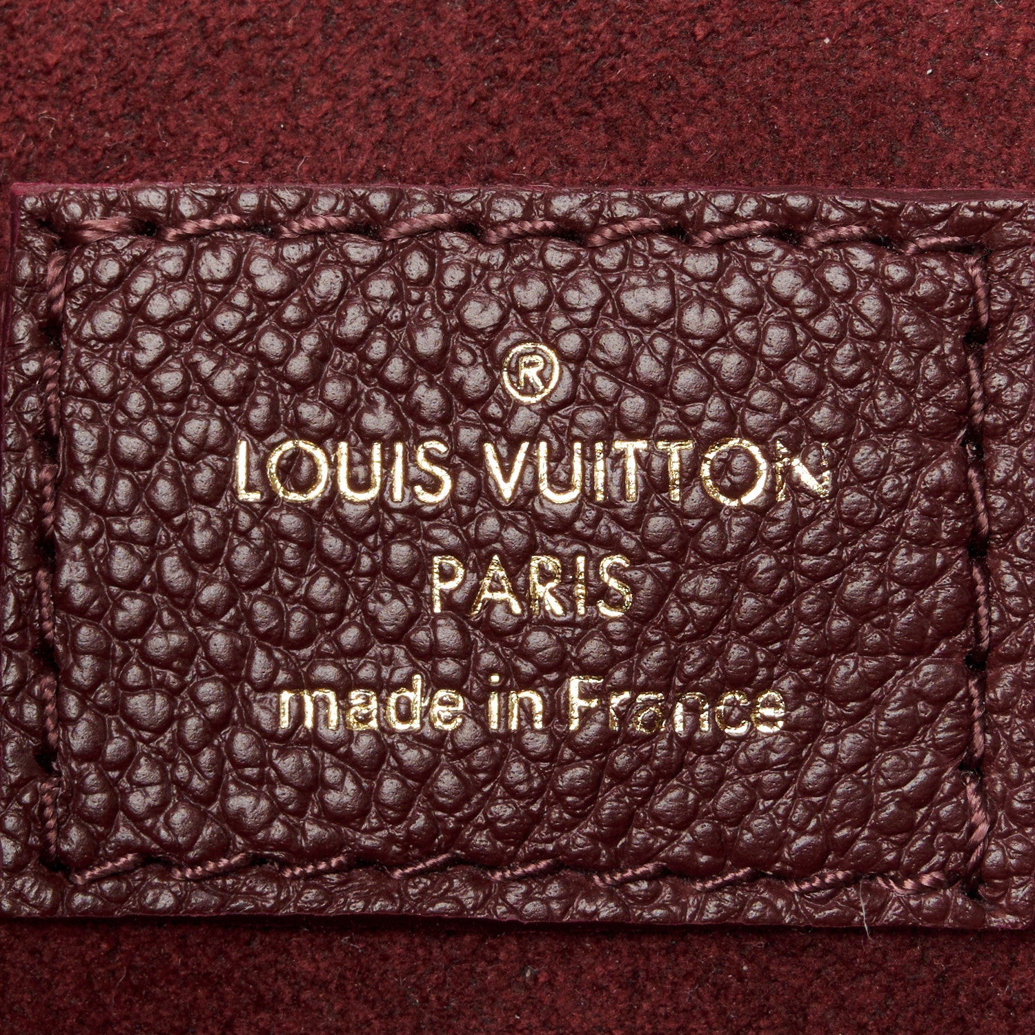Louis Vuitton Empreinte Monogram Giant Speedy Bandouliere 25 Wine 6 of 12