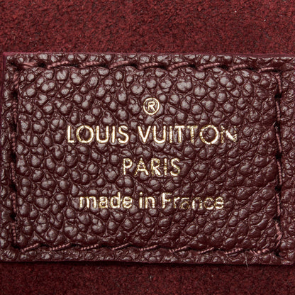 Louis Vuitton Empreinte Monogram Giant Speedy Bandouliere 25 Wine 6 of 12