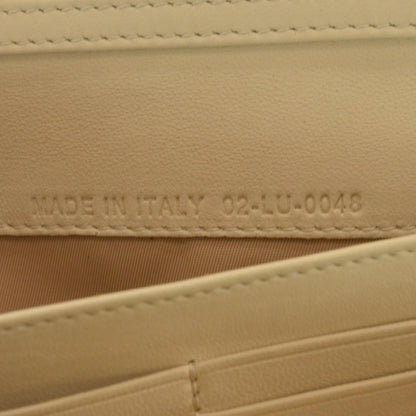 Christian Dior Lambskin Cannage Rendezvous Chain Wallet Beige 7 of 7