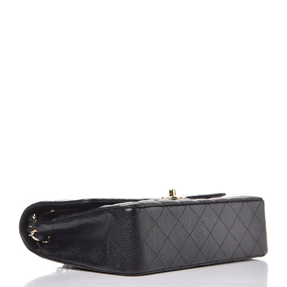 Chanel Caviar Quilted Medium Double Flap Black 5 of 8