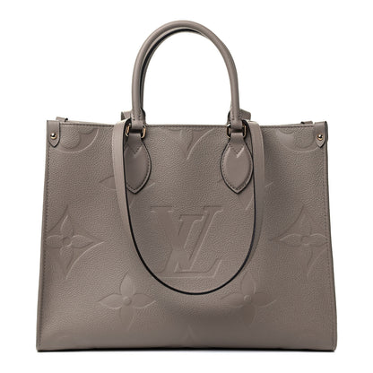Louis Vuitton Empreinte Monogram Giant Onthego MM Tourterelle 1 of 8