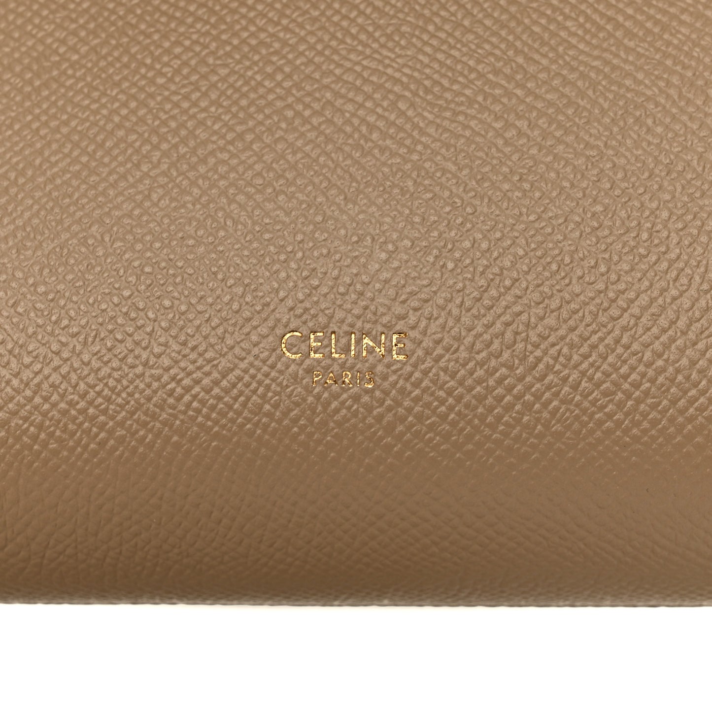Grained Calfskin Nano Belt Bag Light Taupe